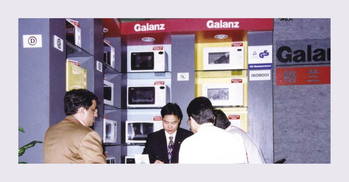 Galanz at Canton Fair 1999