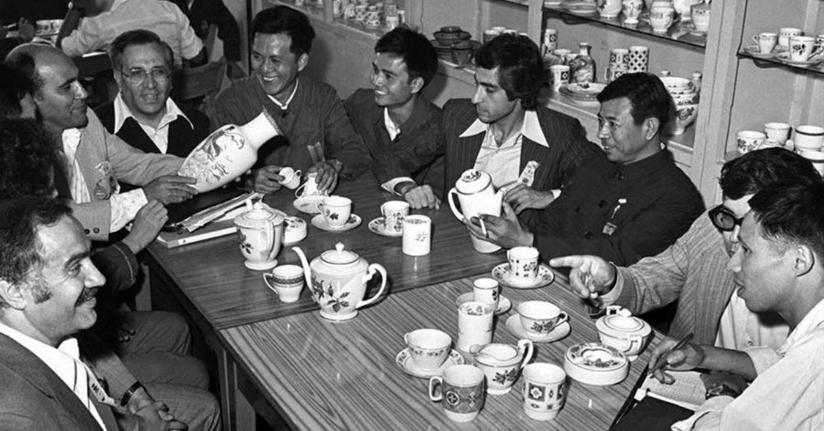 Iranian buyers at Canton Fair 1978